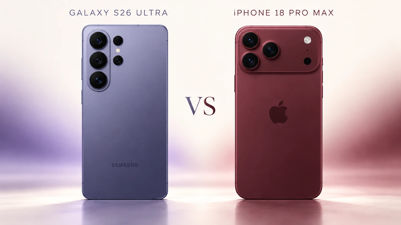 Galaxy S26 Ultra vs iPhone 18 Pro Max: Cameras, Display and Everyday Value