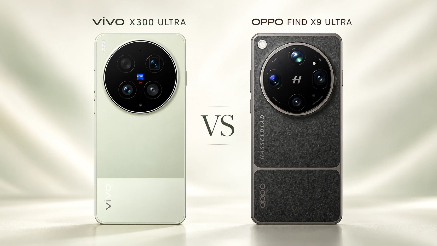 vivo X300 Ultra vs OPPO Find X9 Ultra: Portrait Framing, Zoom and Battery